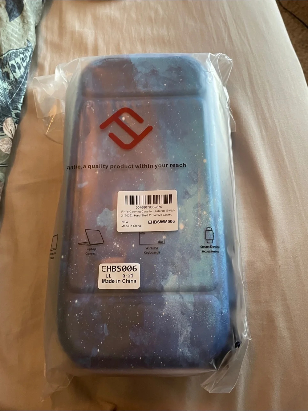 Nintendo switch 2 hard shell galaxy protective over brand new
